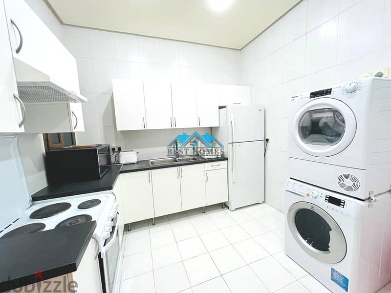 Furnished 2 Bedroom Apartment with Pool & Gym in Salwa 3