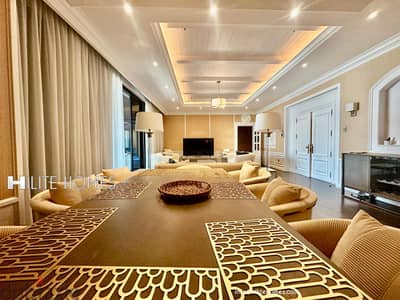 Seaview Furnished 3-Bedroom Floor with Private Pool in Salmiya