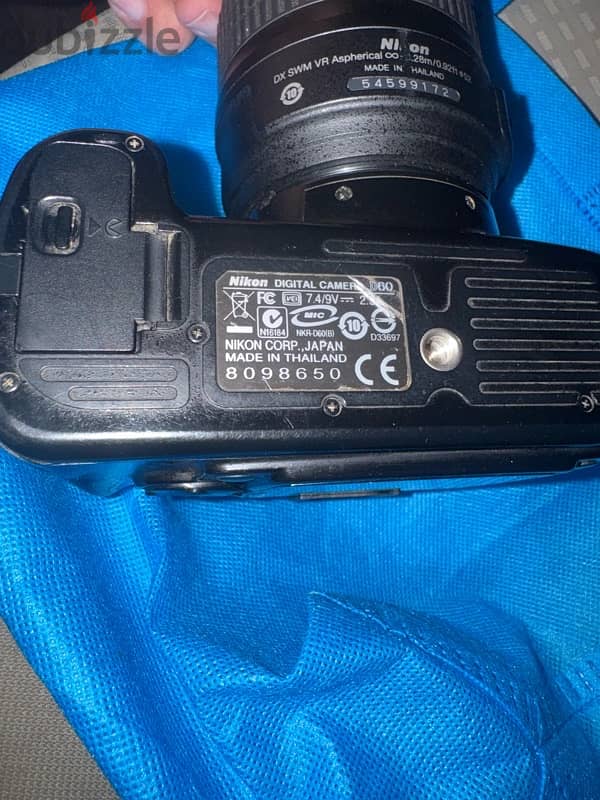 Nikon D60 camera for sale 5