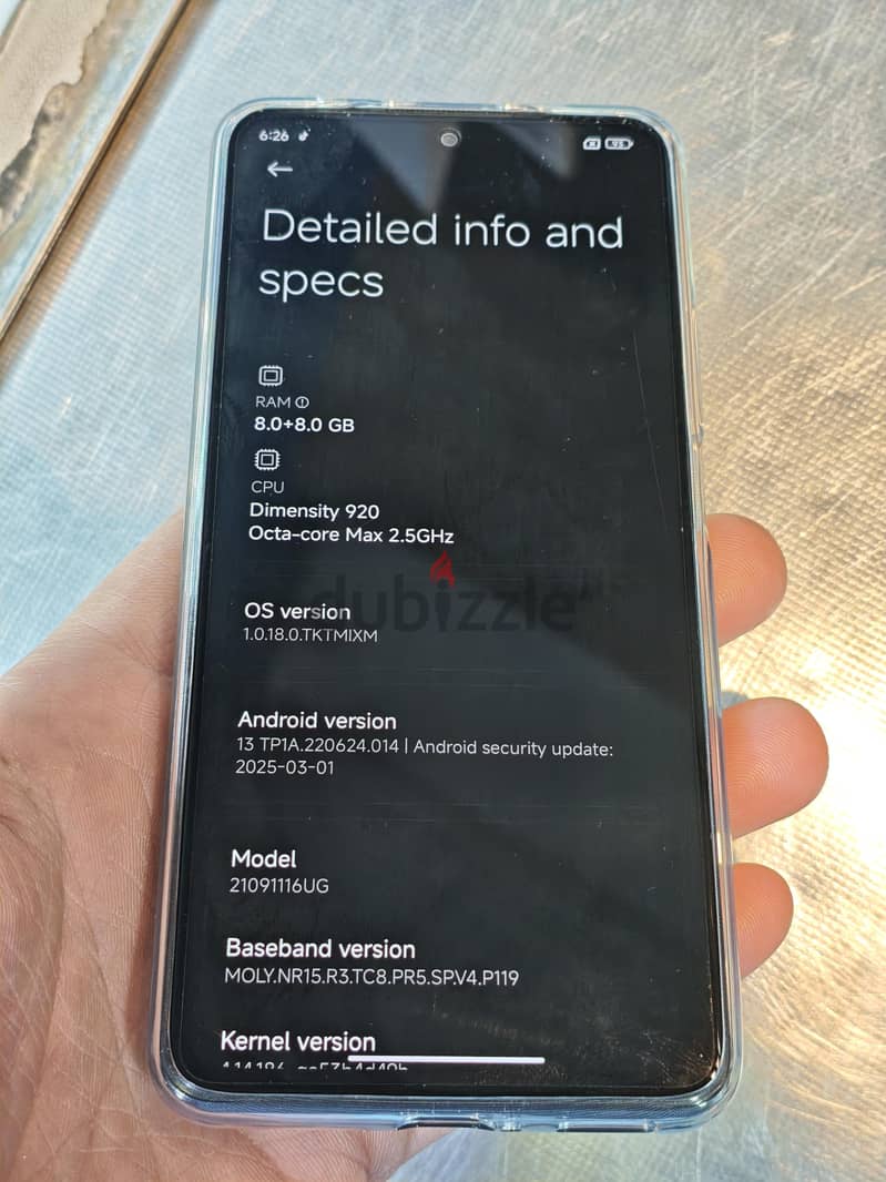 Redmi note 11 pro plus 5g 8/256 GB  Like new 5