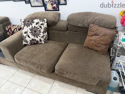 Home center L shaped sofa