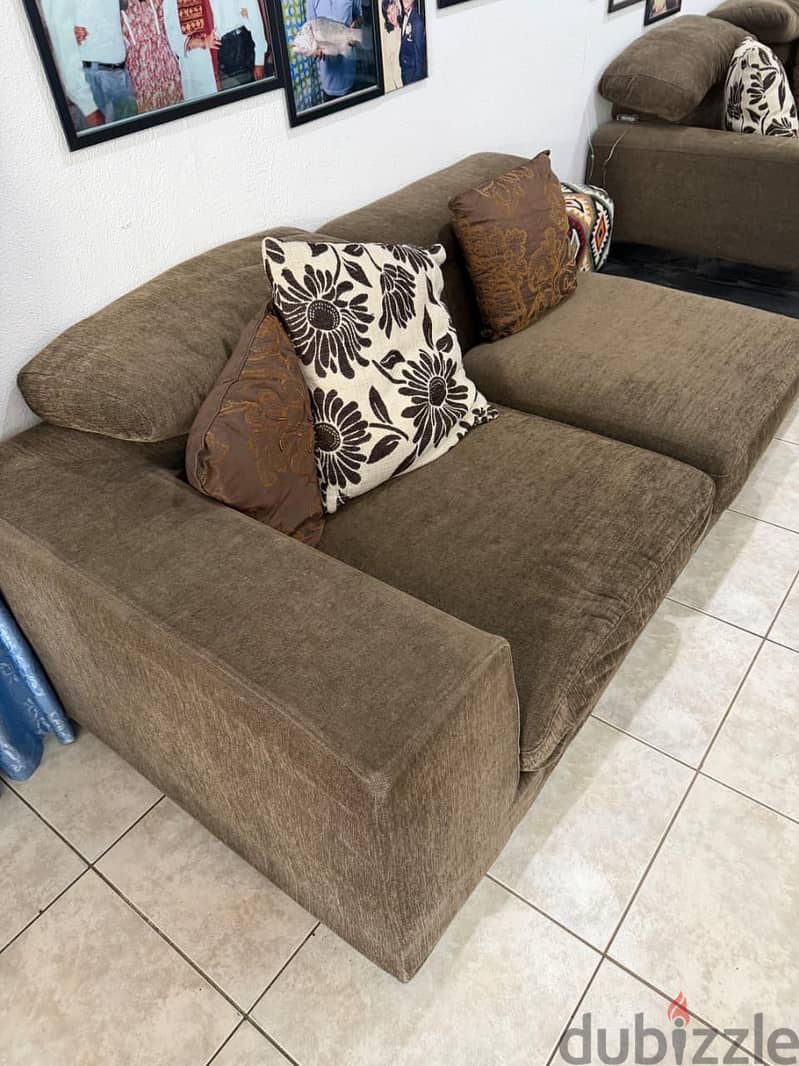 Home center L shaped sofa 1