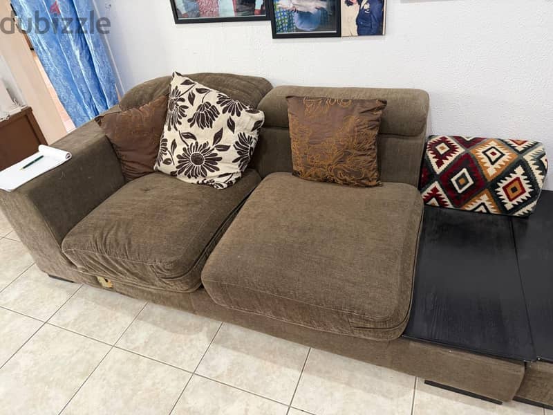 Home center L shaped sofa 2