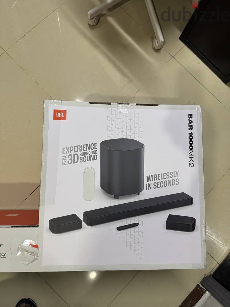 JBL soundbar new model 1000MK2 1