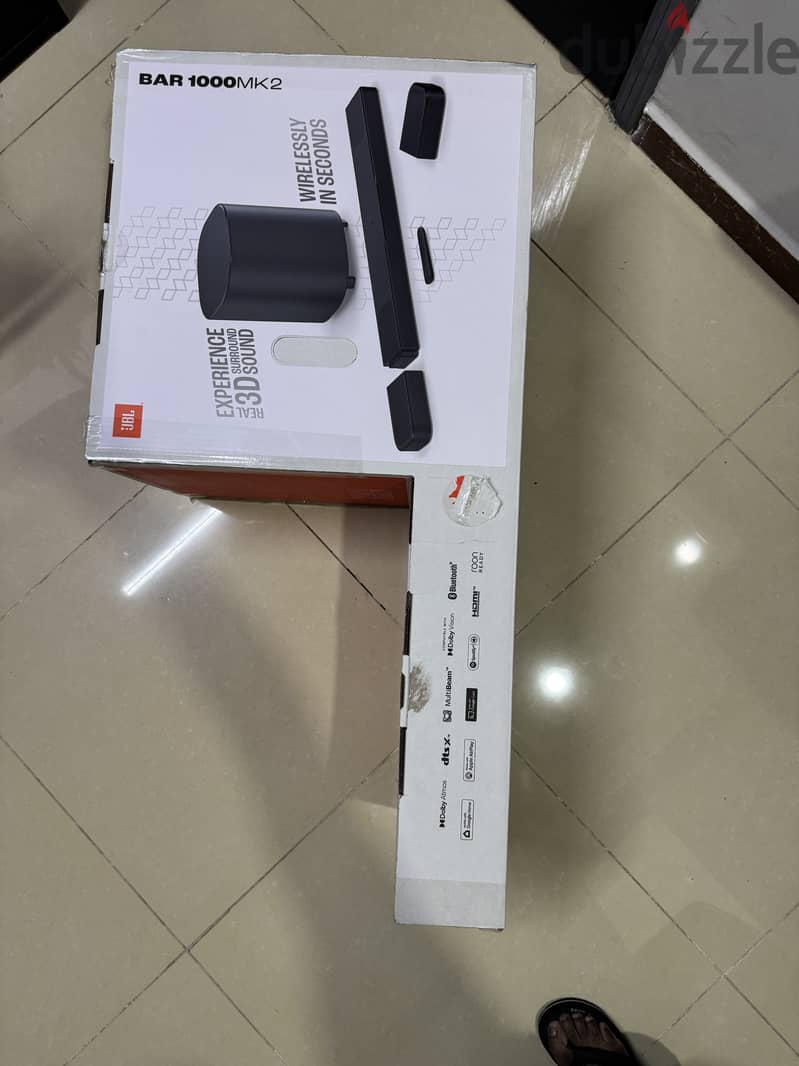 JBL soundbar new model 1000MK2 2