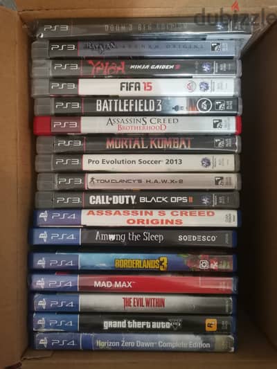PS3 and PS4 games (PRICES IN DESCRIPTION)
