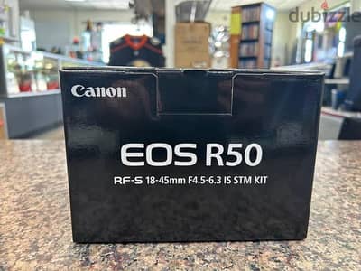 NEW Canon EOS R50 Mirrorless Camera + RF-S 18–45mm Lens Kit