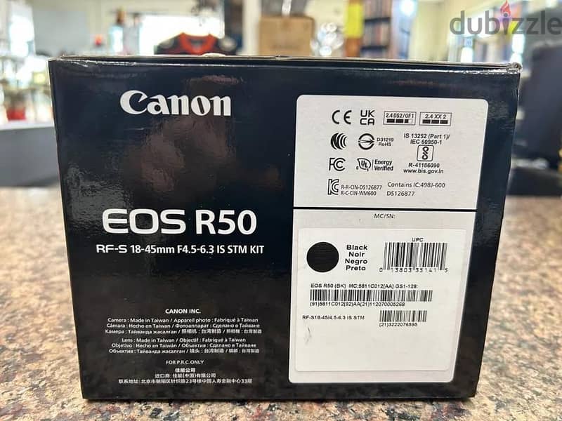 NEW Canon EOS R50 Mirrorless Camera + RF-S 18–45mm Lens Kit 3