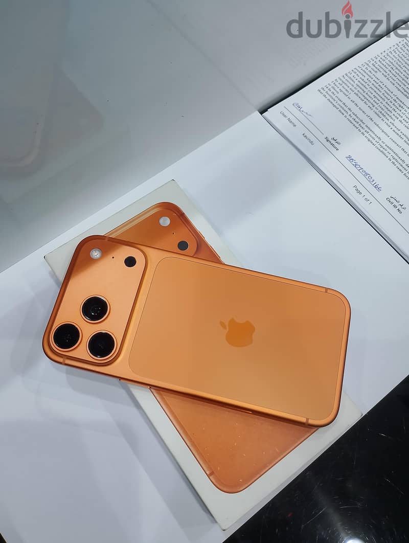 iPhone 17pro max 256GB 1