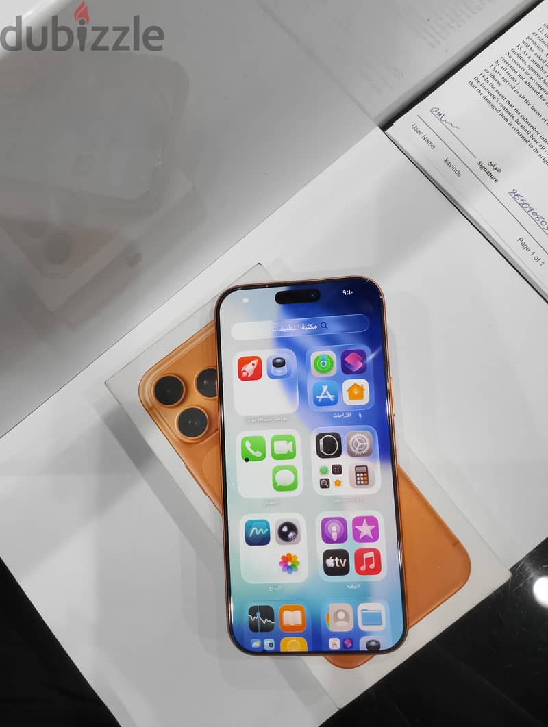 iPhone 17pro max 256GB 10
