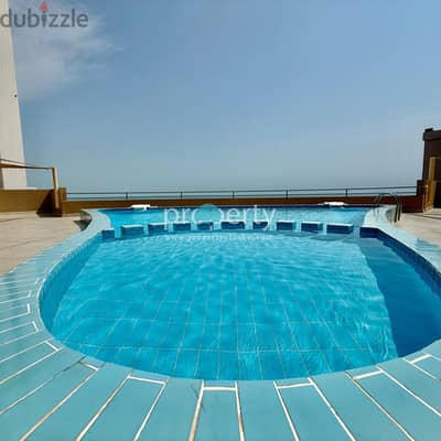 Semi Furnished Three bedroom apartment for rent in salmiya