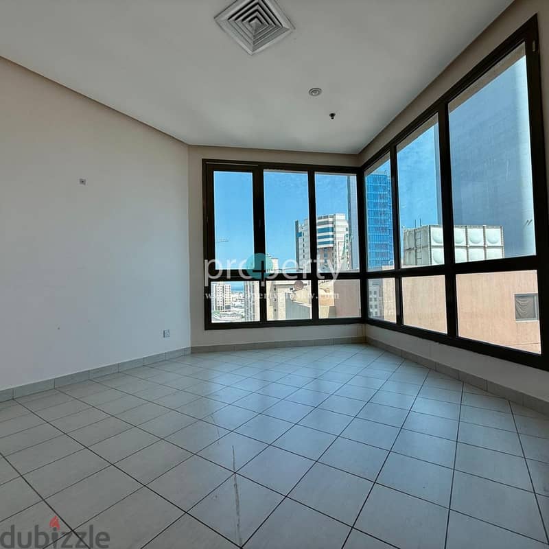 Semi Furnished Three bedroom apartment for rent in salmiya 6