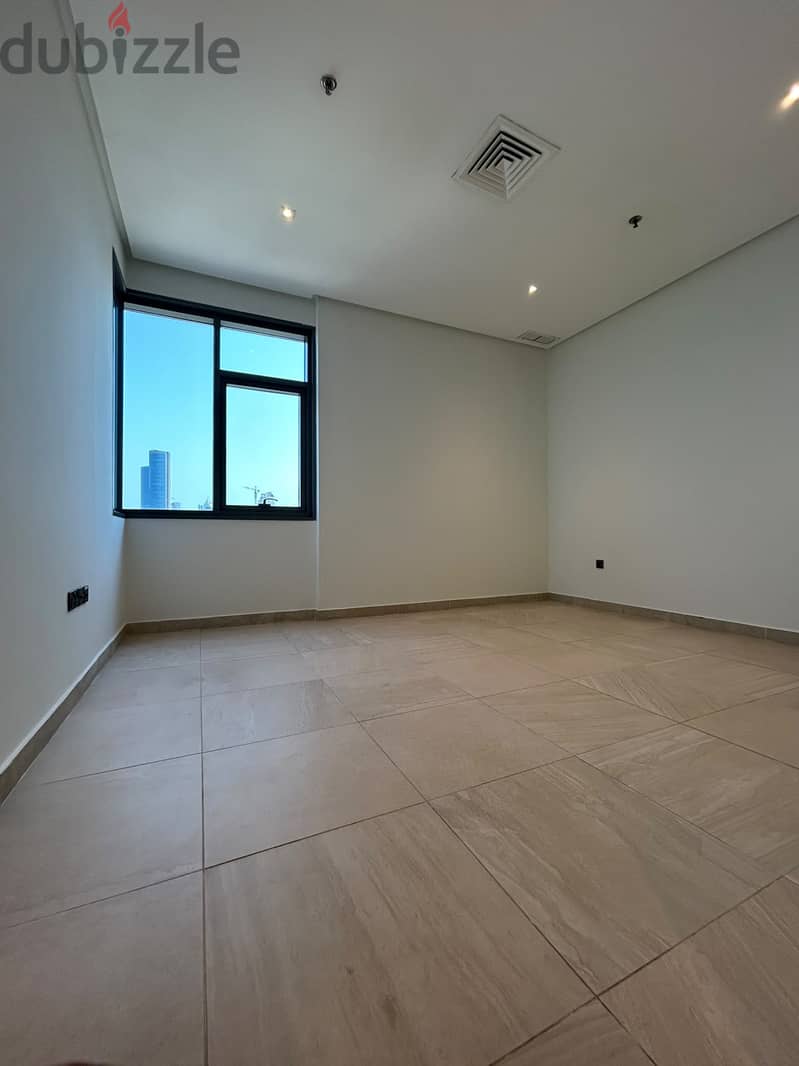 Semi-furnished apartment with a sea view for rent in Salmiya. 3