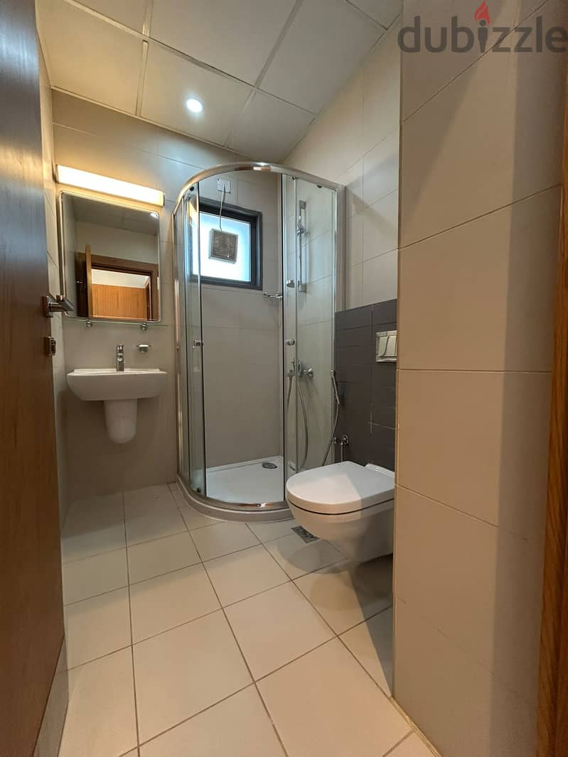 Semi-furnished apartment with a sea view for rent in Salmiya. 9