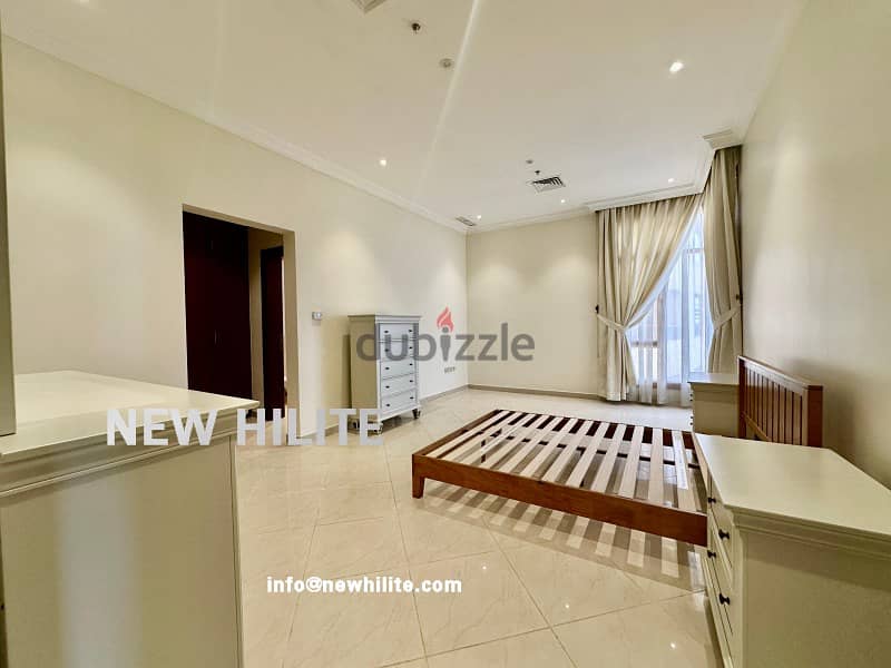 Furnished and unfurnished three bedroom apartment for rent in Fintas 3