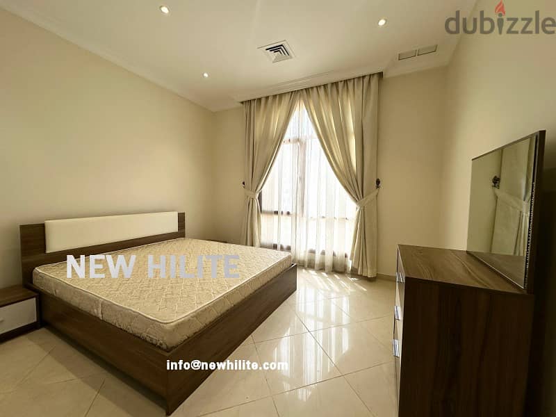Furnished and unfurnished three bedroom apartment for rent in Fintas 5