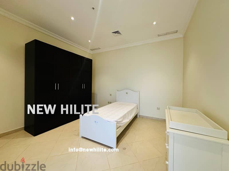 Furnished and unfurnished three bedroom apartment for rent in Fintas 6