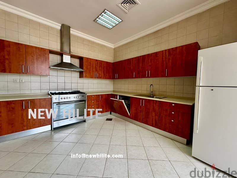 Furnished and unfurnished three bedroom apartment for rent in Fintas 10