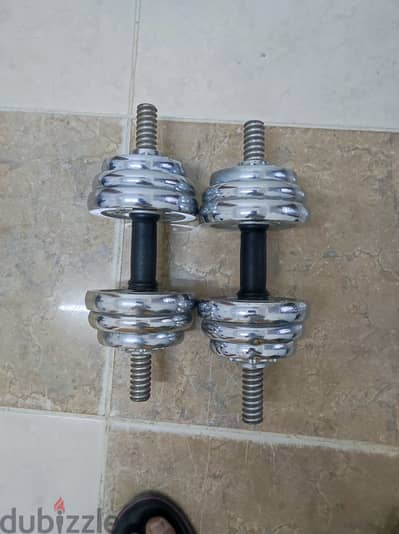20 KG (10+10) Dumbell for sale