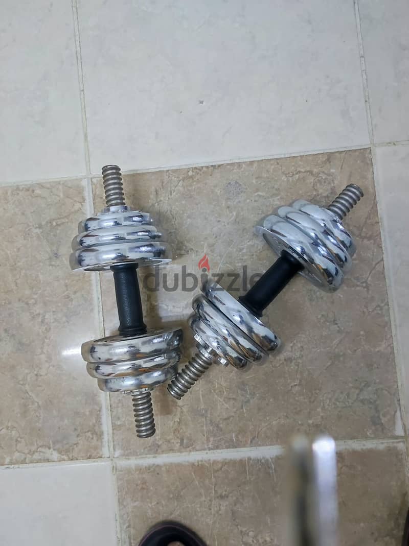 20 KG (10+10) Dumbell for sale 2