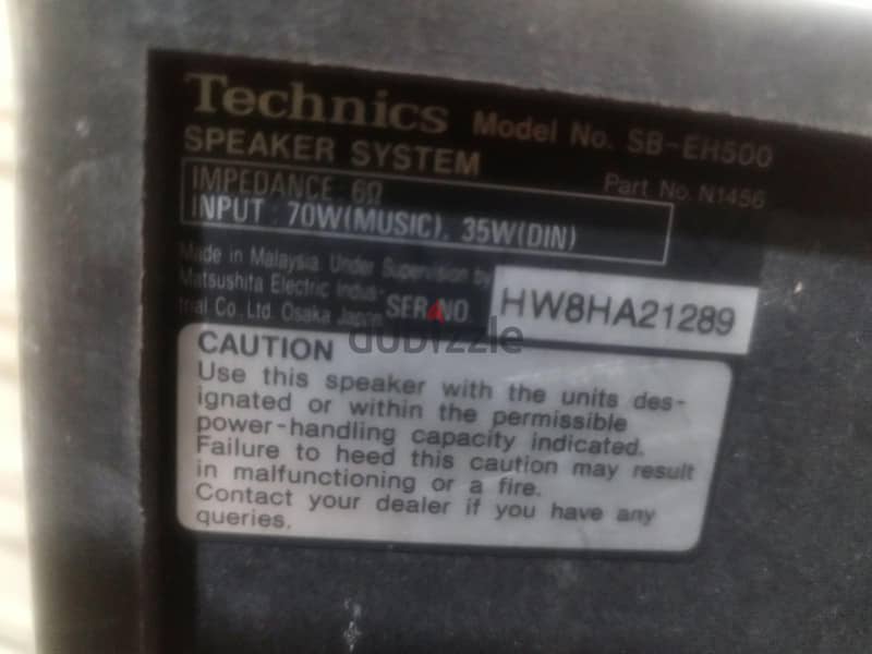 technics speaker sale 2