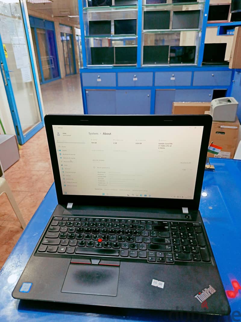 Lenevo Thinkpad i7 7th Gen 2