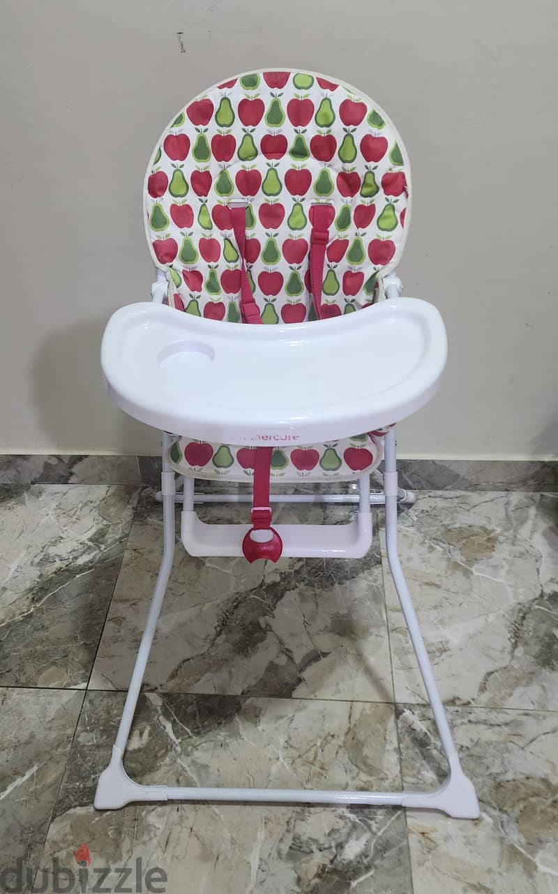 BABY COT BED WITH MATTRESS/ WALKER/CHAIR 4