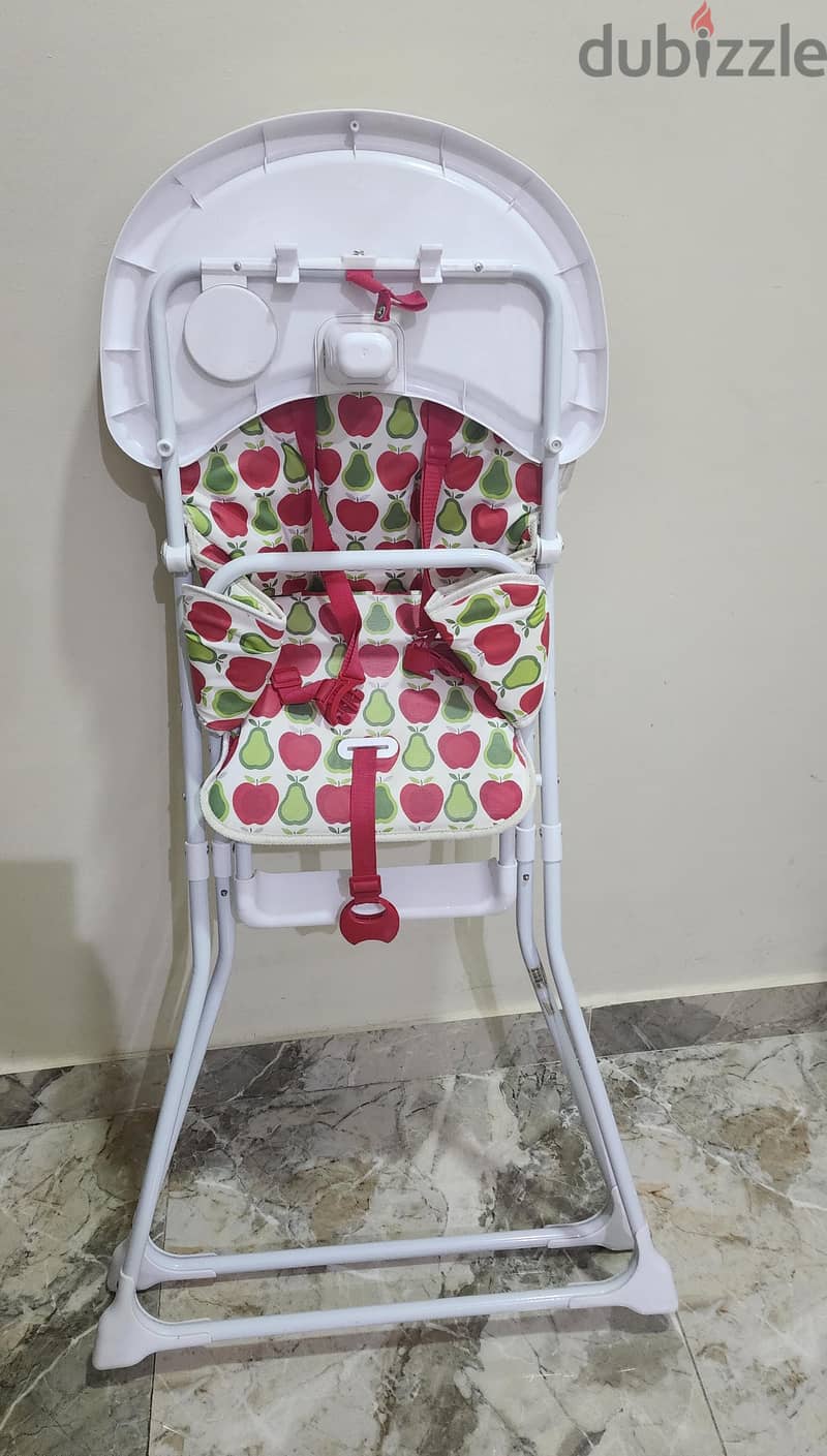 BABY COT BED WITH MATTRESS/ WALKER/CHAIR 5