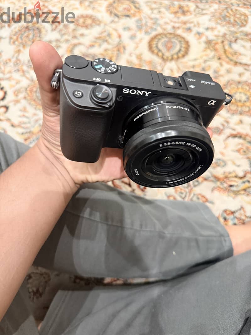 Sony a6400 with original lens 3