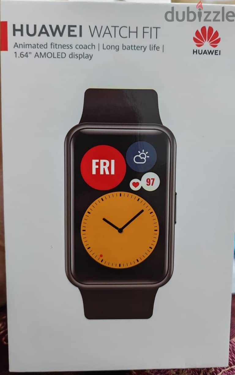 Huawei Watch Fit Black Color 1