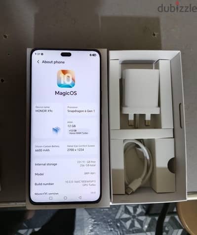 Honor x9c fresh condition
