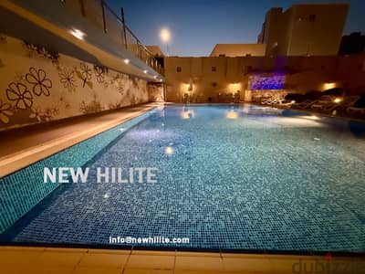 Fully Furnished Two-Master-Bedroom Penthouse for Rent in Fintas, Kuwai