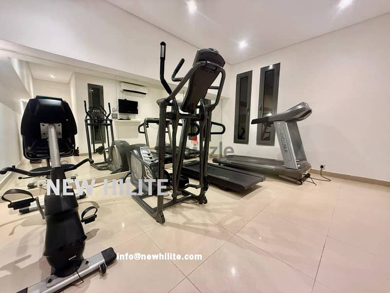 Fully Furnished Two-Master-Bedroom Penthouse for Rent in Fintas, Kuwai 2