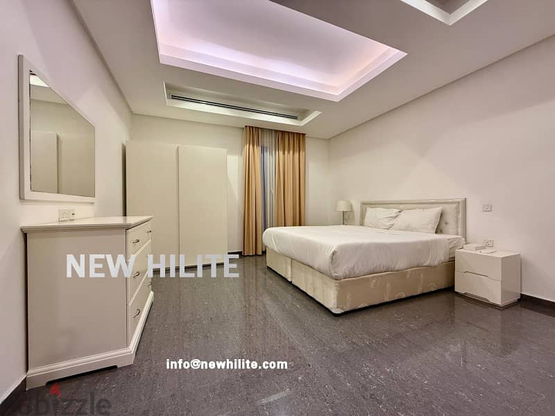 Fully Furnished Two-Master-Bedroom Penthouse for Rent in Fintas, Kuwai 4