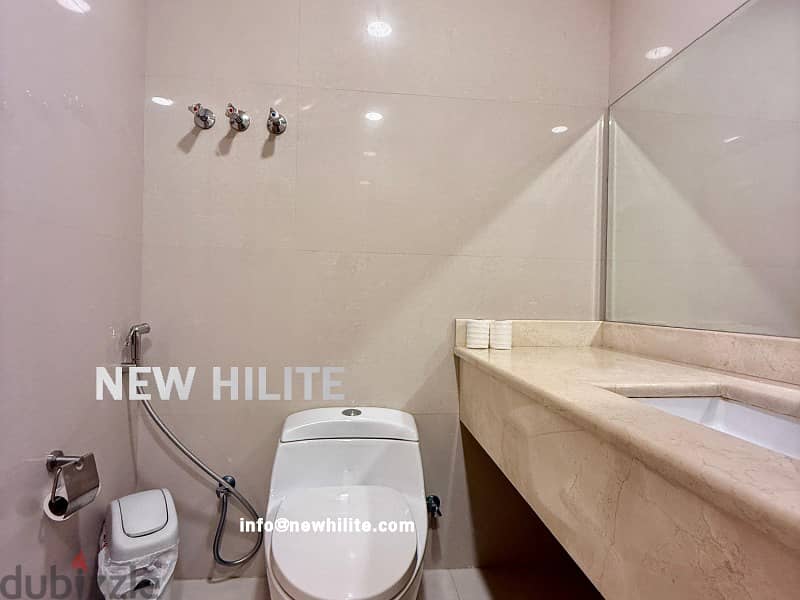 Fully Furnished Two-Master-Bedroom Penthouse for Rent in Fintas, Kuwai 9