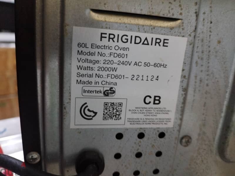 Owen (Farn) Frigidaire 1