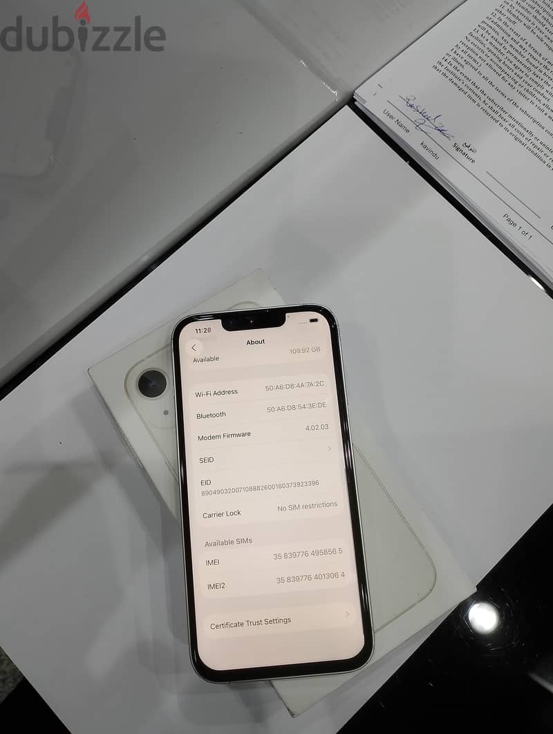 iPhone 14 GB 128 5