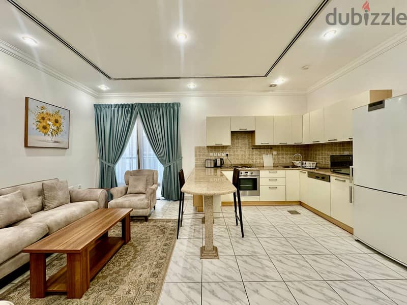 Two bedroom fully Furnished apartment for rent in salwa 2