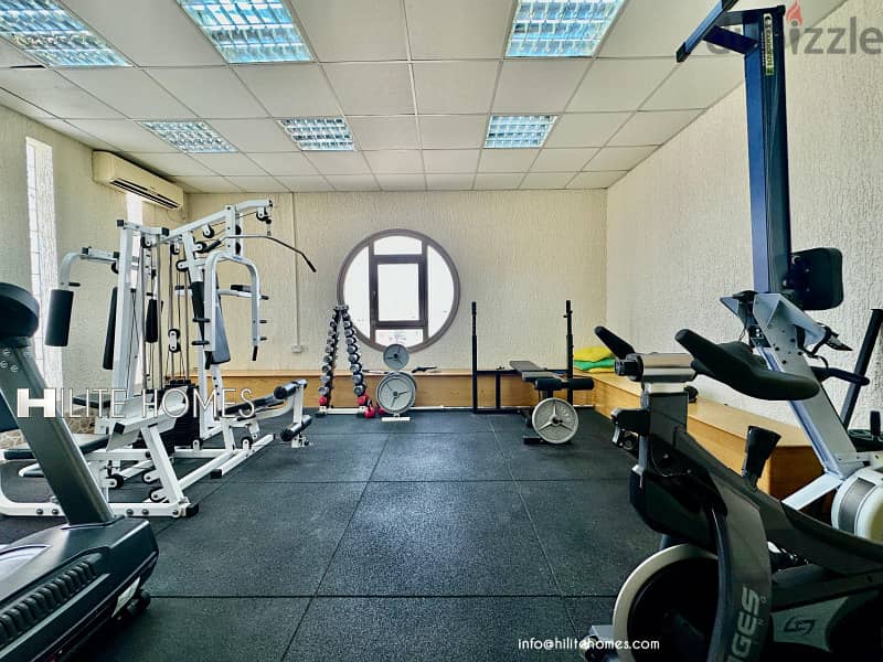 Two bedroom fully Furnished apartment for rent in salwa 17