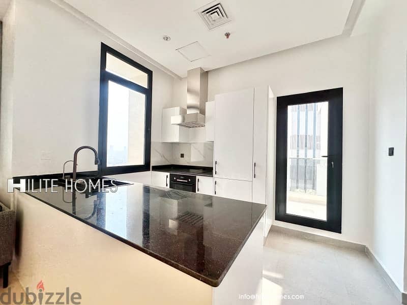 Brand new one bedroom un furnished apartment for rent in Kuwait City 1