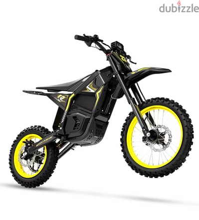 5500W Peak Electric Dirt Bike,50MPH,60V 27AH Battery,Off‑Road Motorcyc