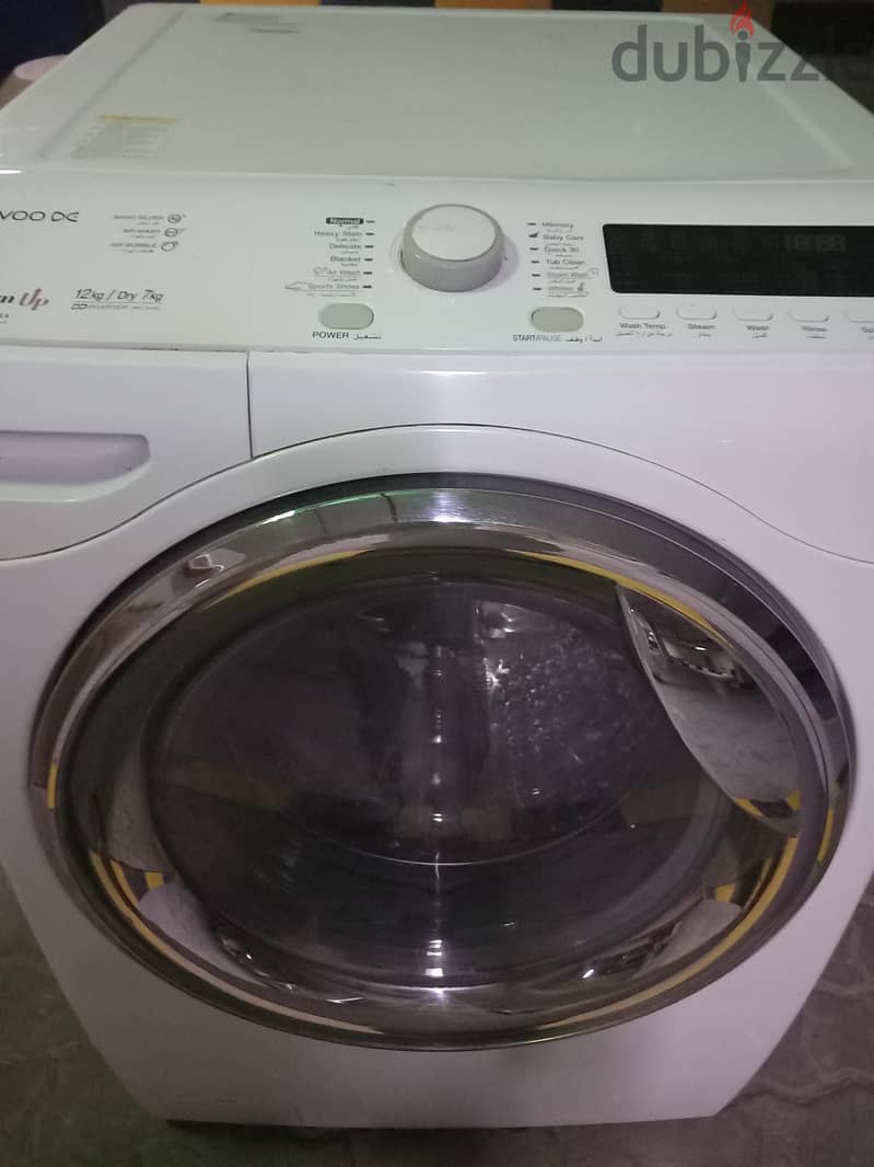 Daewoo 12 kg very good condition wash and dry 1