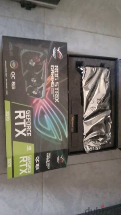 ASUS ROG Strix RTX 3070 OC Graphics card Gpu