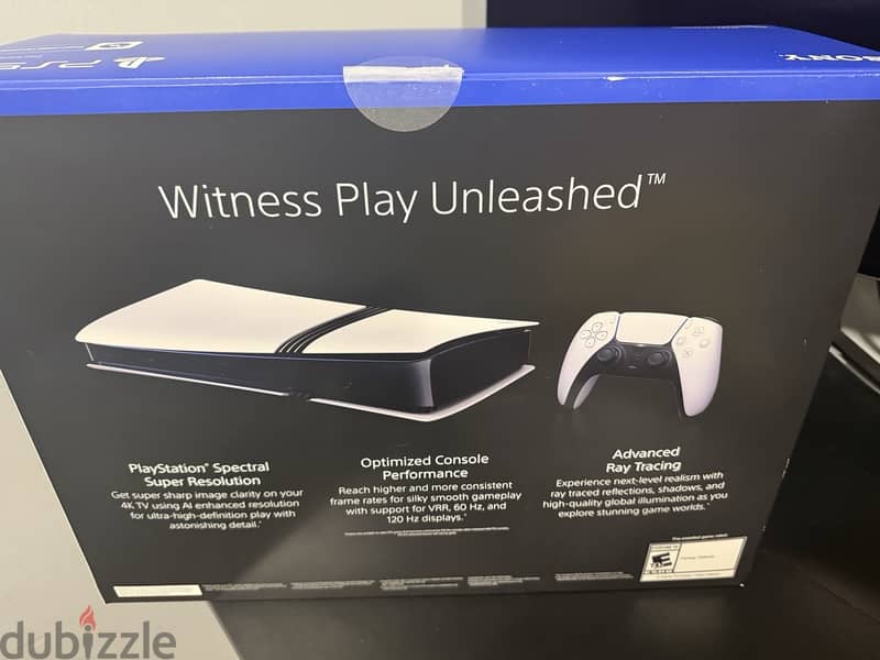 PS5 Pro PlayStation 5 2TB Home Console 4K UHD HDR with 2 controller 2