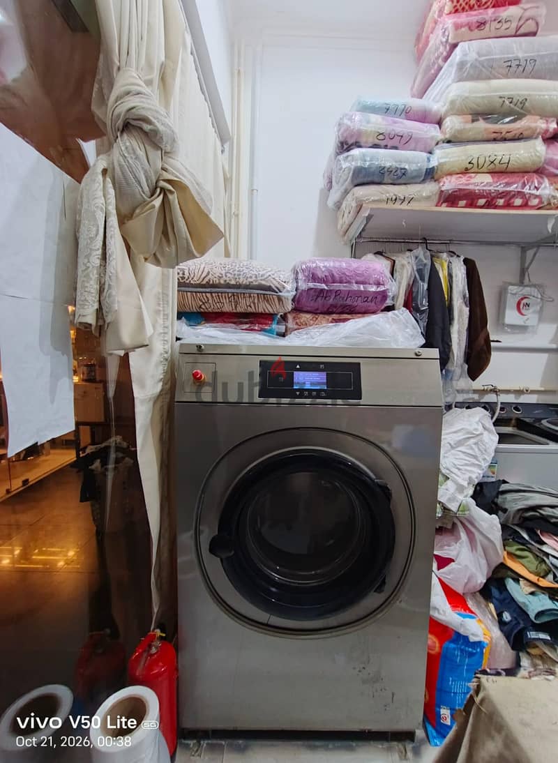 A running active and booming Laundry for sale with all the equipment 4