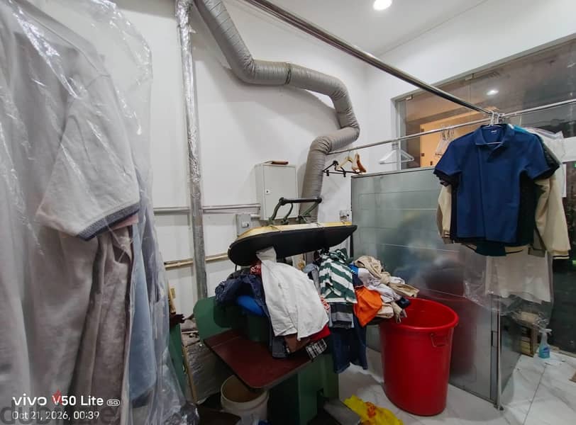 A running active and booming Laundry for sale with all the equipment 5