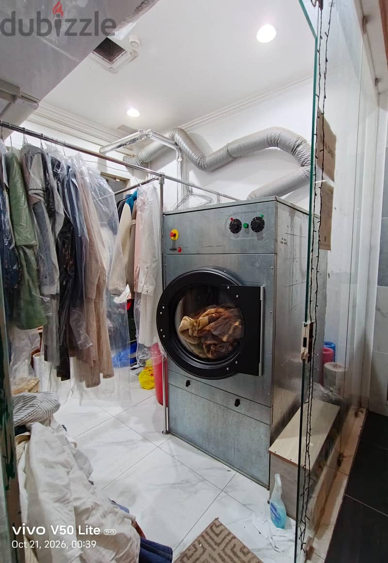 A running active and booming Laundry for sale with all the equipment 6