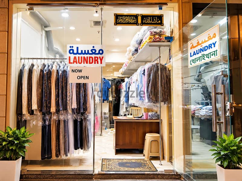 A running active and booming Laundry for sale with all the equipment 7