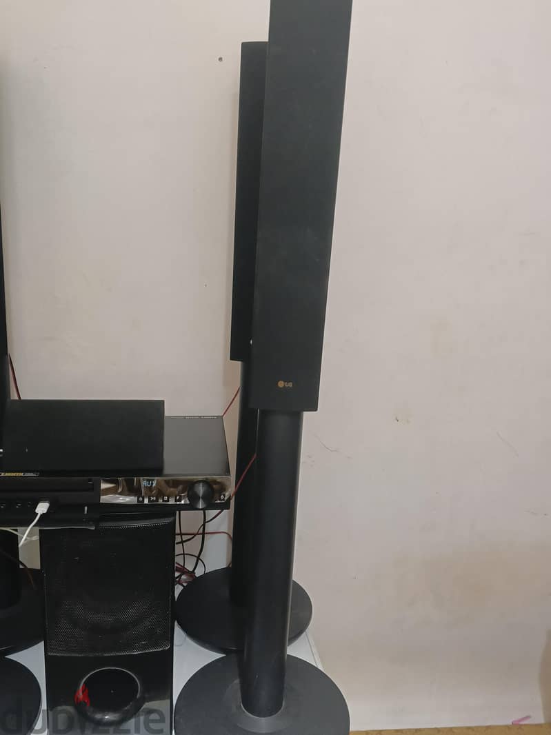مسرح منزلي LG بلوتوث كامل مع كارت صوت للبث 2