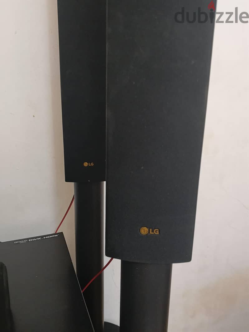 مسرح منزلي LG بلوتوث كامل مع كارت صوت للبث 4
